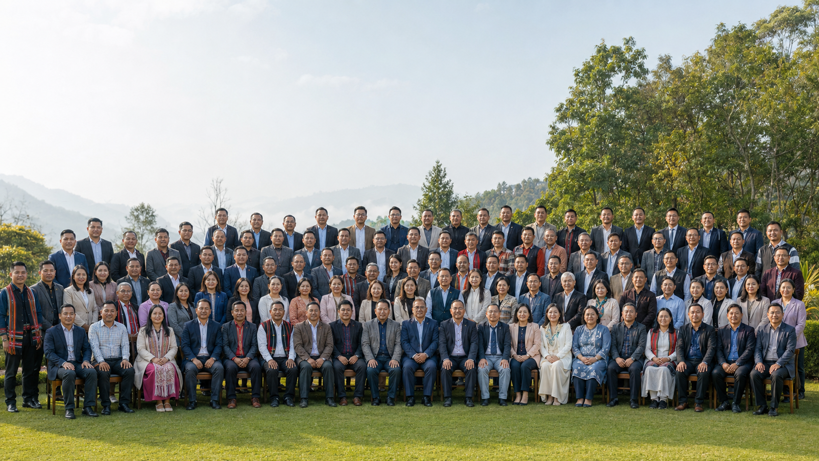 Group photograph for the Pastors Conference