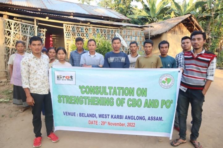 Participants at Sports for Peace