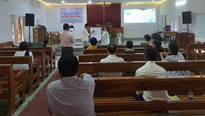 Anti-Human Trafficking awareness programme at West Diphu Town Baptist Church