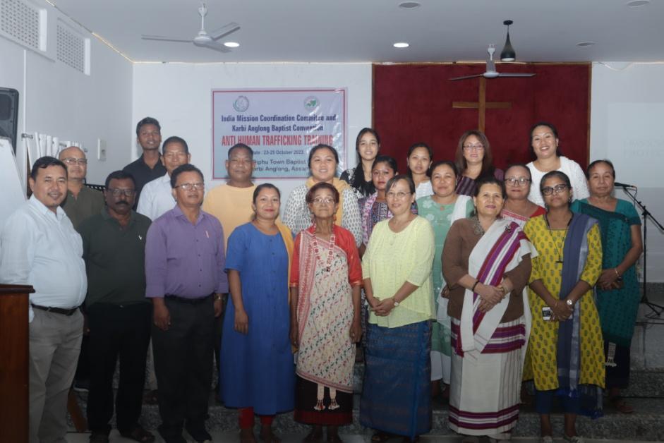 Participants at Anti-Human Trafficking awareness programme